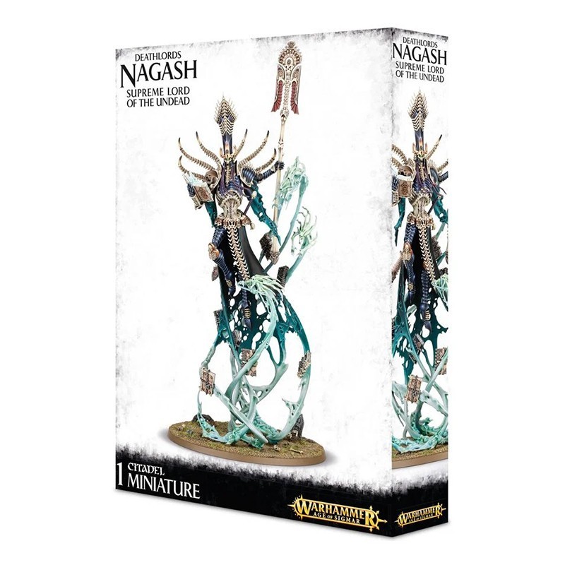 Nagash Seigneur Suprême Des Morts-Vivants - Warhammer Age Of Sigmar - Figurine Peinte Pro