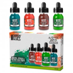 Acrylic ink set - Opaque...