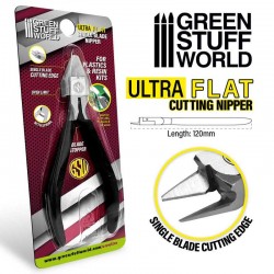 Ultra-flat cutting pliers