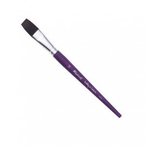 Pinceau Plat Marabu Robust – Taille 14, Soies De Porc, Manche Bois, Pour Peinture Acrylique, Huile, Loisirs Créatifs - 8