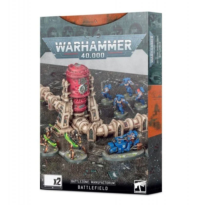 5 Zones En Caoutchouc Pour Warhammer 40K – 30,5x15 Cm Antidérapantes – Terrains Stables Pour Figurines Jeu De Guerre - 8