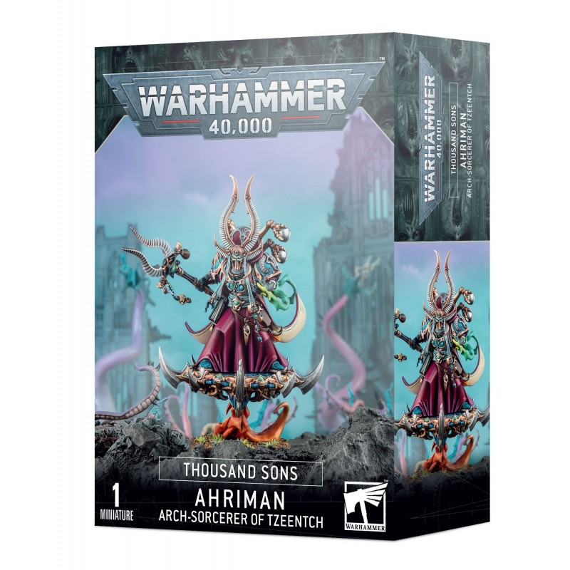 Ahriman archi-sorcier de Tzeentch