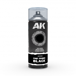 Fine Primer Black - Spray...