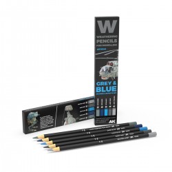 Watercolor Pencil Set Grey...