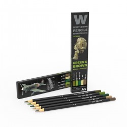 Watercolor Pencil Set Green...