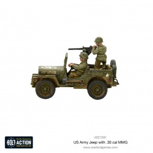Us Army Jeep With 30 Cal MMG