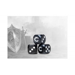 Pack de 24 x D6 logo Conquest