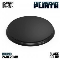 Round Top Display Plinth 240mm