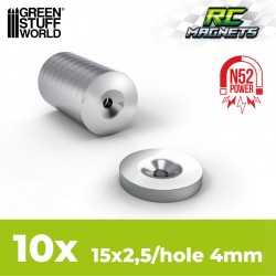 Green Stuff World: Neodymium Disc Magnets (N52) - 50pc