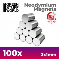 Neodymium Magnets 3x1mm -...