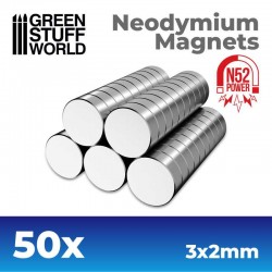 Neodymium Magnets 3x2mm -...