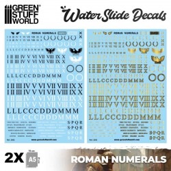 Waterslide Decals - Roman...