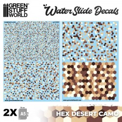 Waterslide Decals - Hex...