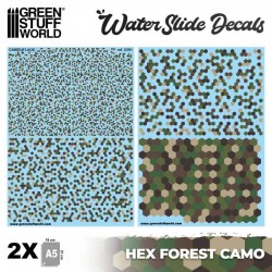 Waterslide Decals - Hex...