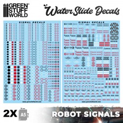 Waterslide Decals - Robot...