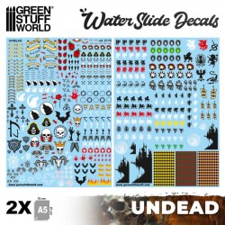 Waterslide Decals -  Undead