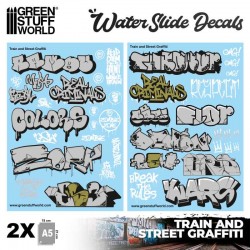 Waterslide Decals - Train...