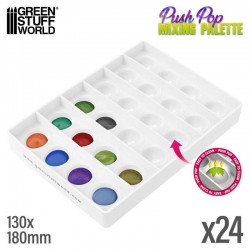 Palette de mélange Push-Pop