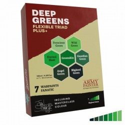 Deep Green Flexible Triad...