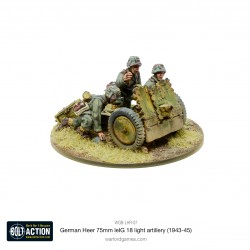 German Heer 75mm Leig 18...