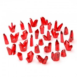 RED Resin Crystals - Medium