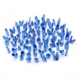 BLUE Resin Crystals - Small