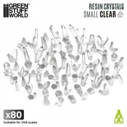 CLEAR Resin Crystals - Small