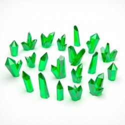 Cristaux de Résine VERTS -...
