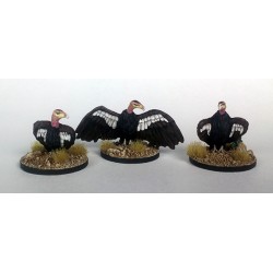 Vautours ( 3 Figurines )