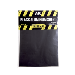 Black Aluminum Sheet 150um...