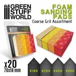 Foam Sanding Pads - Coarse...