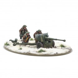 6 pdr anti-tank gun with...