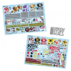 Décalcomanies à l'eau - Orques