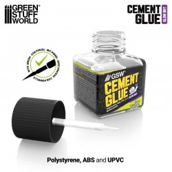 Slow cement glue for...