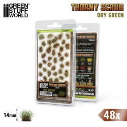Thorny Scrubs - Dry Green