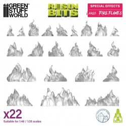 Flammes de feu grandes...