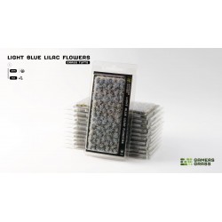 Light Blue Lilac Flowers - 6mm