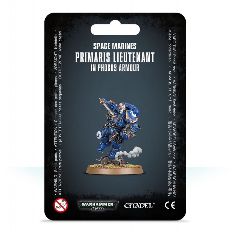 Lieutenant Primaris en armure Reiver