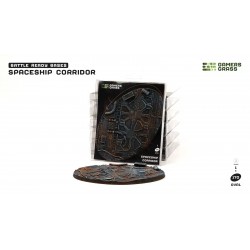 Spaceship Corridor - Oval...
