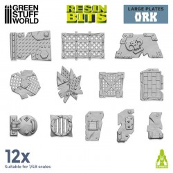 Large Ork plates 1:48