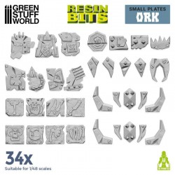Small Ork plates 1:48