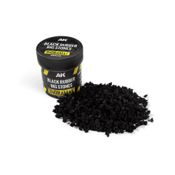 Black Rubber Big Stones 100ml