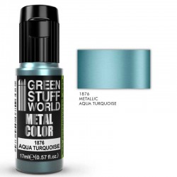 Metallic Paint Aqua Turquoise