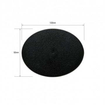 Plat De Présentation Déco flower 37cm Gris à Prix
