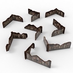 Murs bas prépeints Matched...