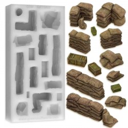 Moules en Silicone - Sacs...