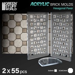 Acrylic molds - Octagon...