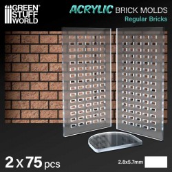 Acrylic molds - Bricks
