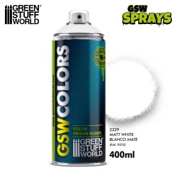 Matt White Spray Paint 400ml