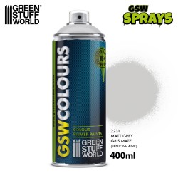 Matt Grey Spray Paint 400ml